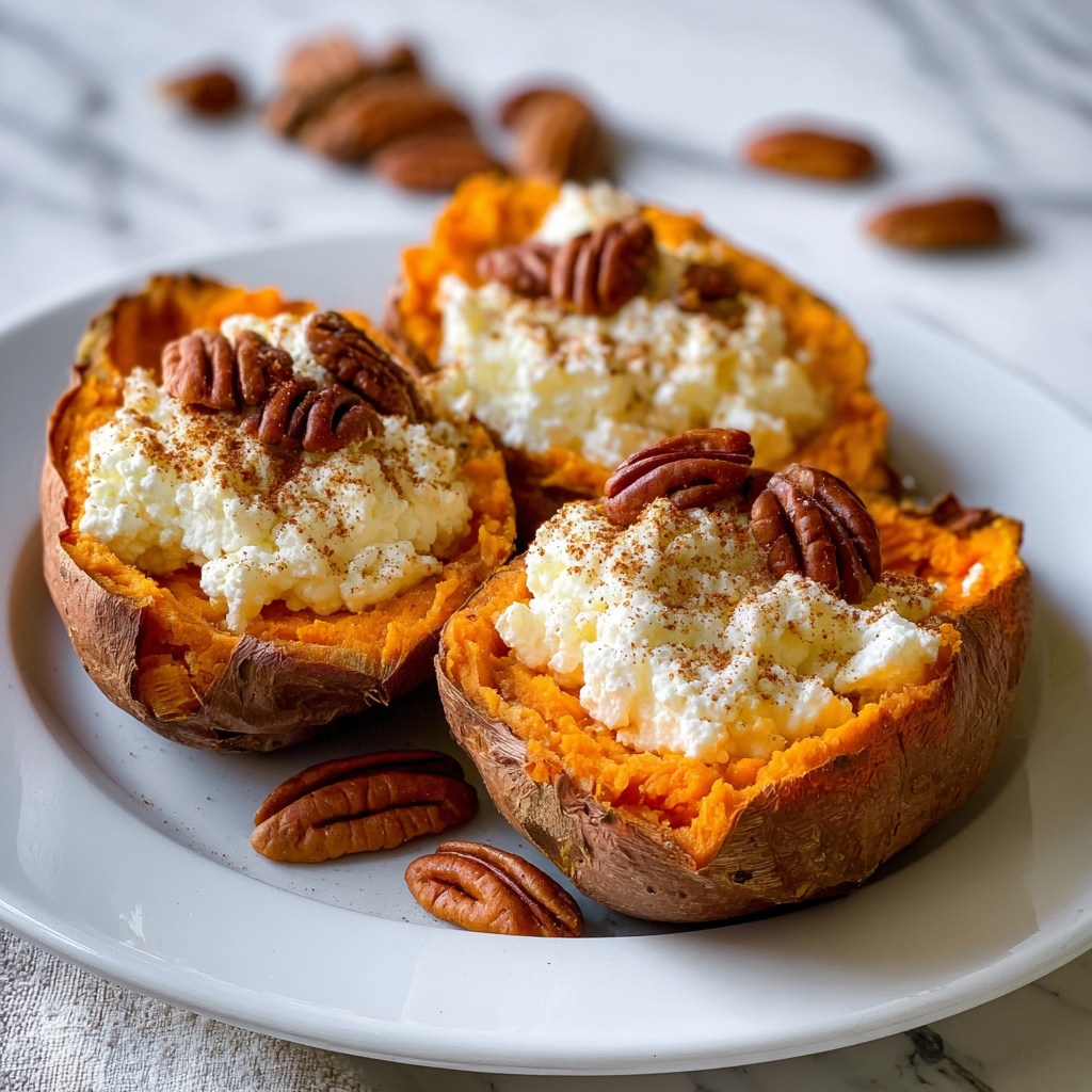 Fluffy Cinnamon Butter Baked Sweet Potato Recipe - Recipe Image