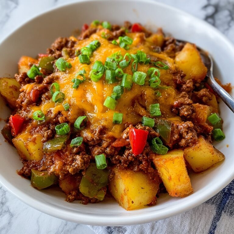 Sloppy Joe Potato Skillet Recipe