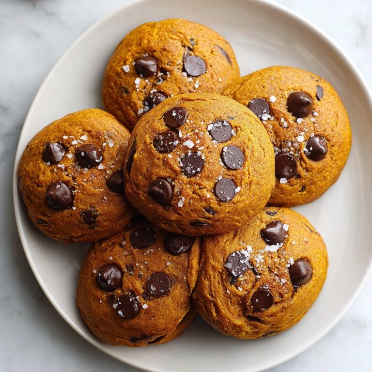 Thick & Chewy Pumpkin Chocolate Chip Cookies Recipe