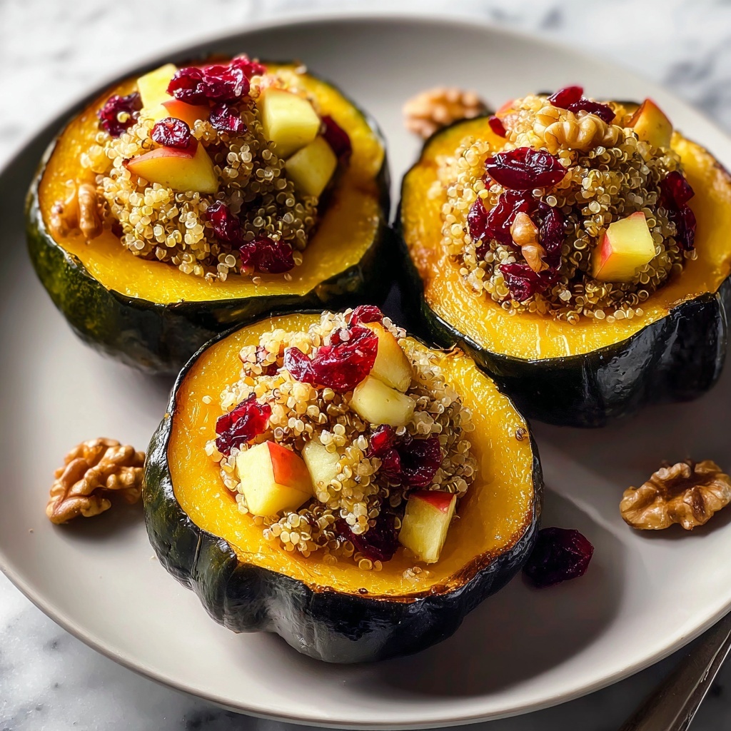 Apple Stuffed Acorn Squash Recipe - Recipe Image