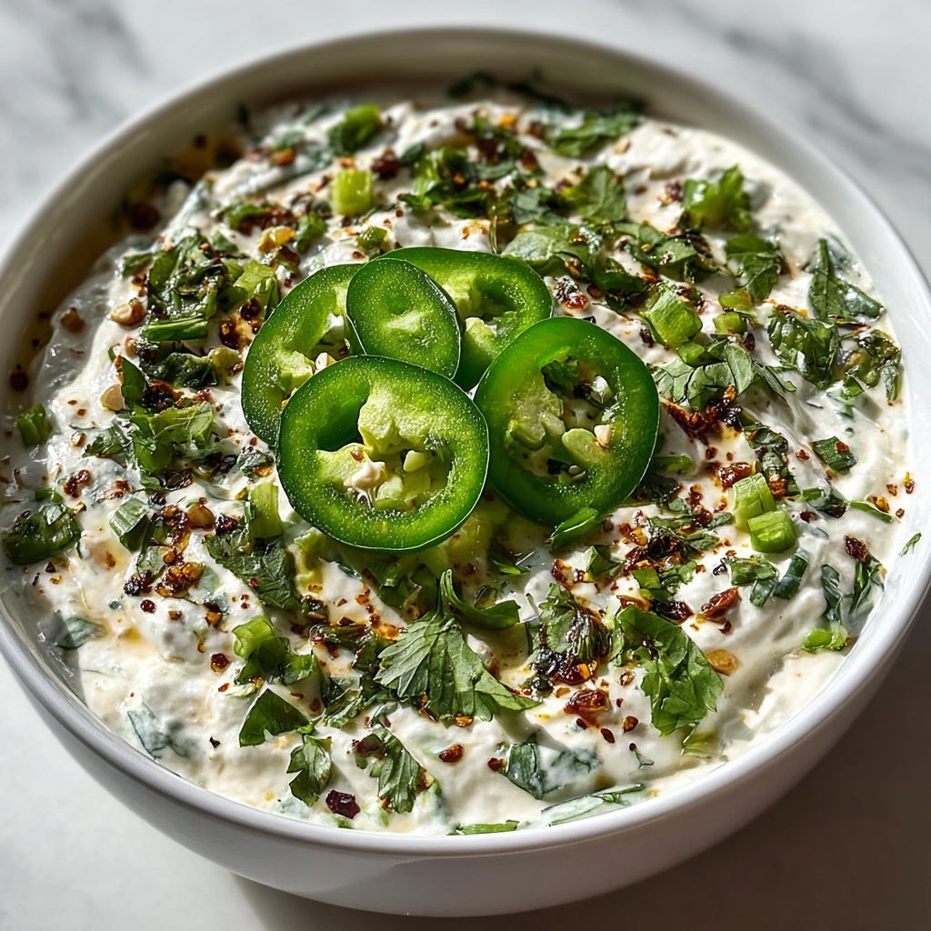 Taqueria Style Creamy Roasted Jalapeno Salsa Recipe - Recipe Image