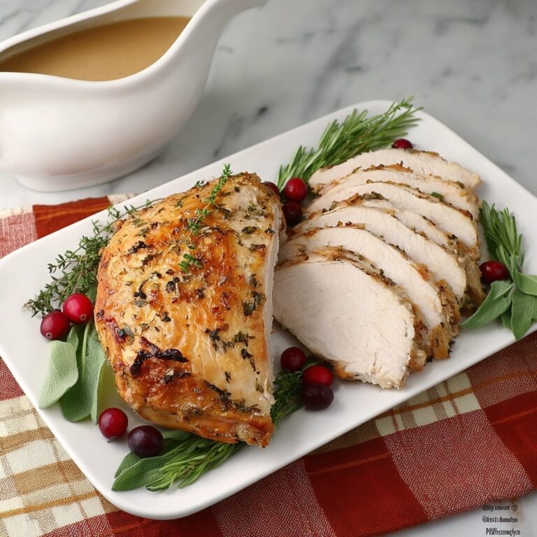 Instant Pot Herb-Seasoned Turkey Breast Recipe