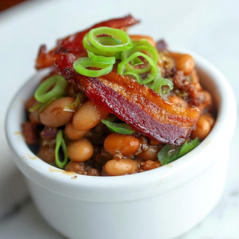 Root Beer Baked Beans with Bacon Recipe