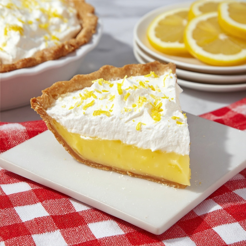 Blender Lemon Pie Recipe - Recipe Image