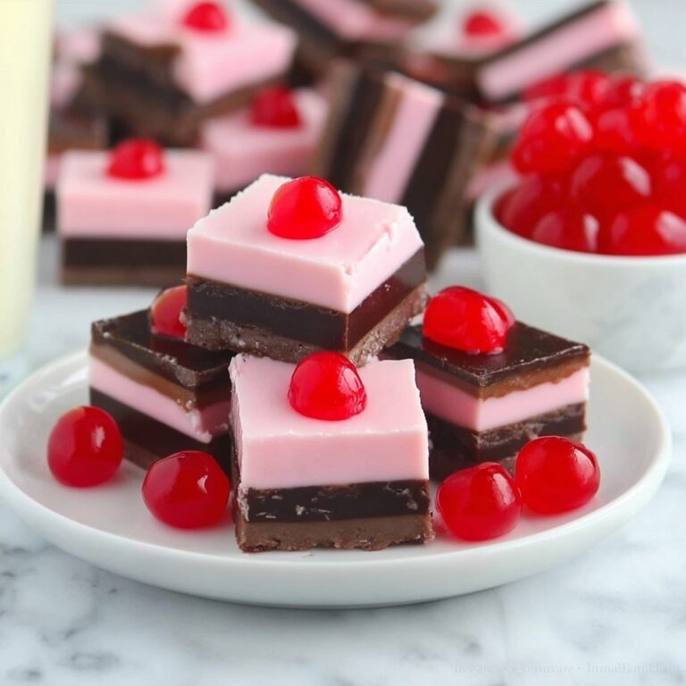 Chocolate Covered Cherry Fudge Recipe