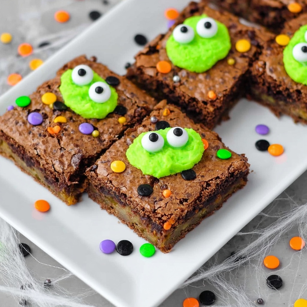 Monster Halloween Brookies Recipe - Recipe Image