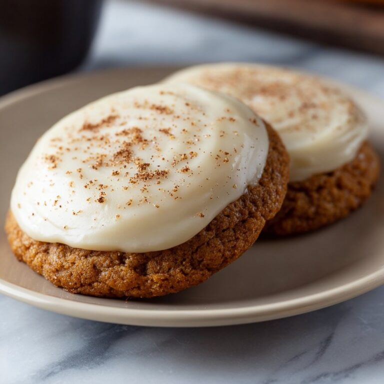 Pumpkin Cookies with Cream Cheese Frosting Recipe