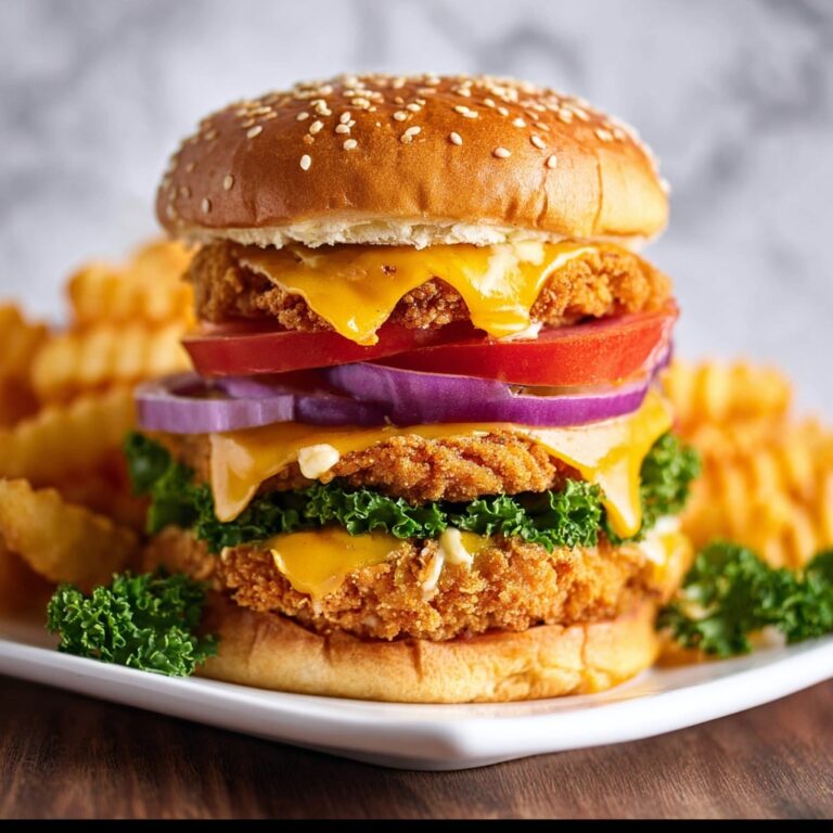 Crispy Chicken Burger Recipe