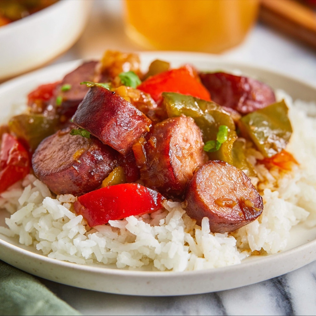 Sweet and Sour Kielbasa Recipe - Recipe Image