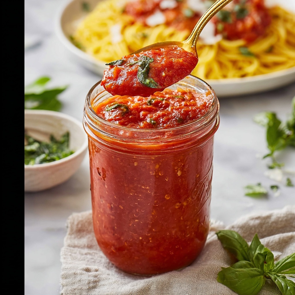 Classic Homemade Pomodoro Sauce Recipe - Recipe Image