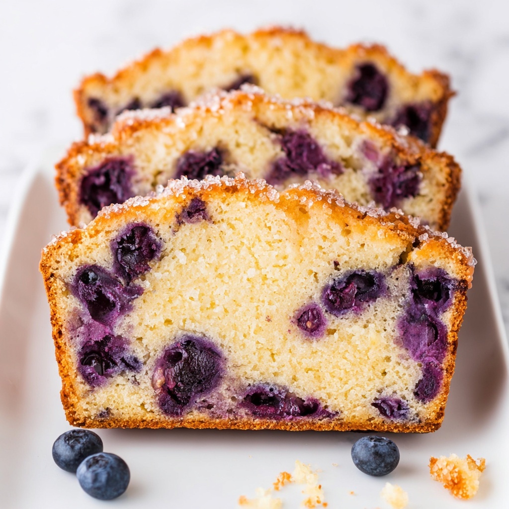 Lemon Blueberry Bread Recipe - Recipe Image