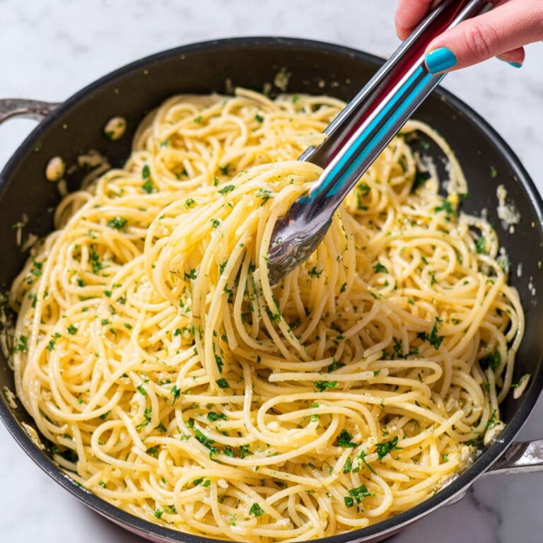 Garlic Butter Spaghetti Recipe