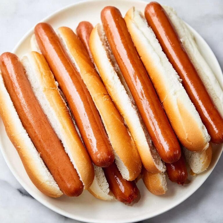 Air Fryer Hot Dogs with Toasted Buns Recipe