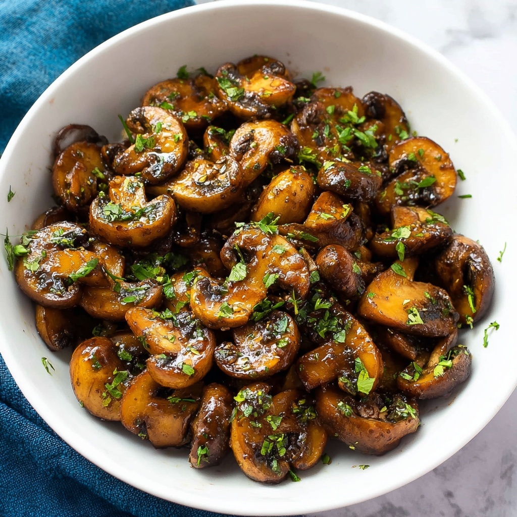 Sauteed King Trumpet Mushrooms Recipe - Recipe Image