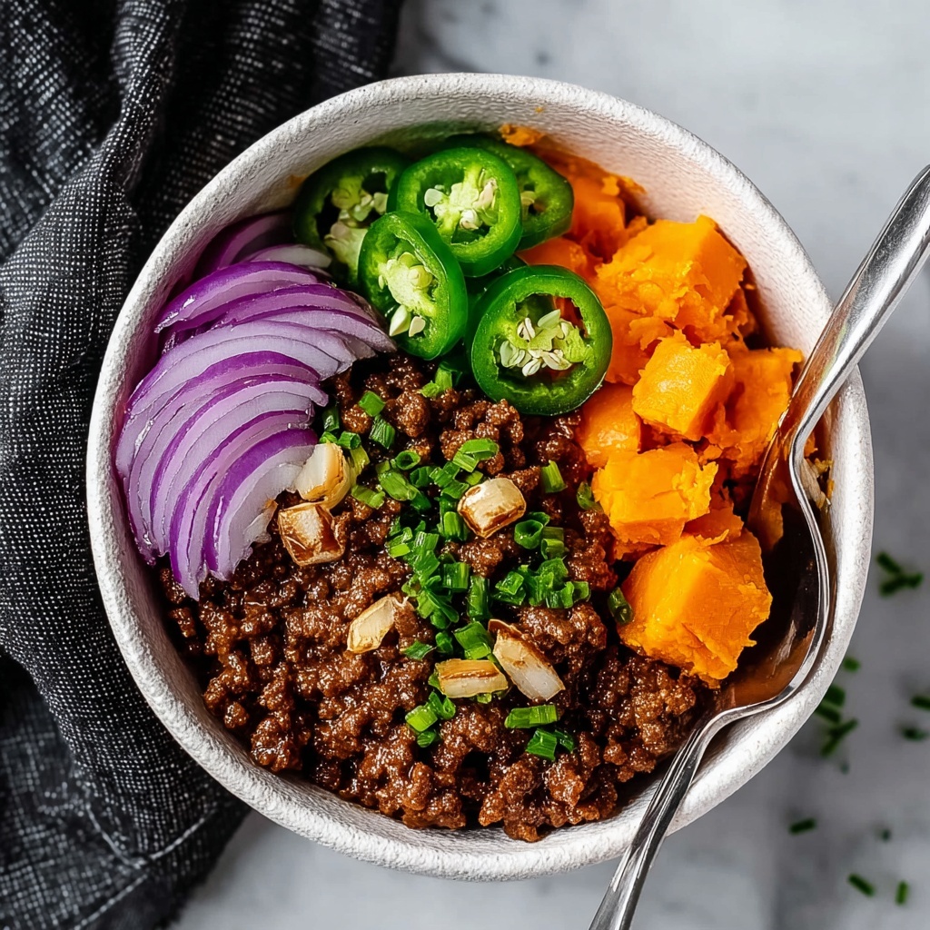 Irresistibly Easy Sloppy Joe Sweet Potato Bowls Recipe - Recipe Image