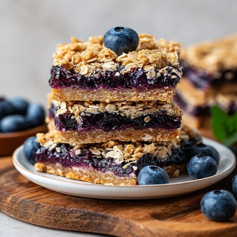 Blueberry Oatmeal Bars Recipe