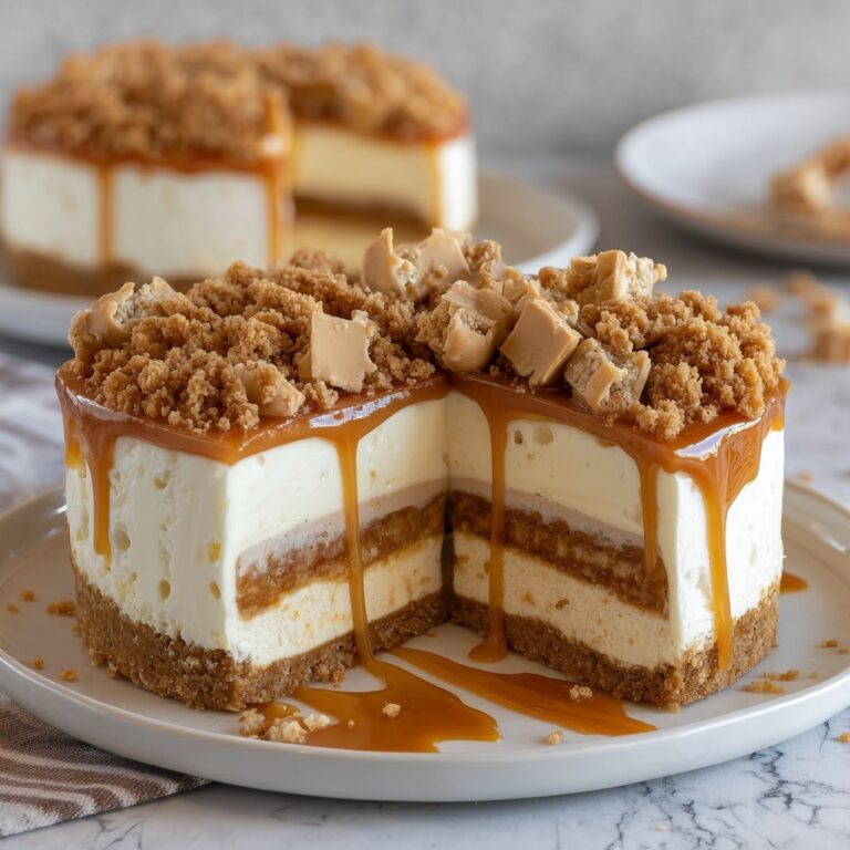 Indulgent Salted Caramel Apple Pie Cheesecake Recipe
