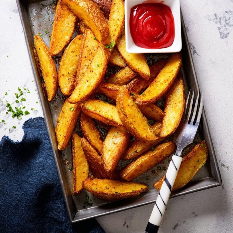 Baked Potato Wedges Recipe