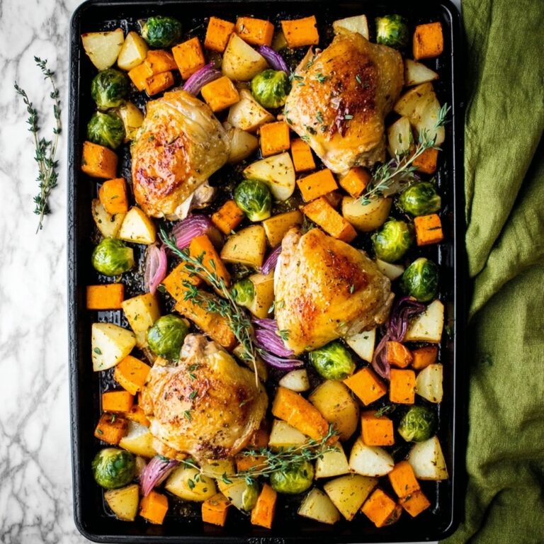 Harvest Chicken Sheet Pan Dinner Recipe