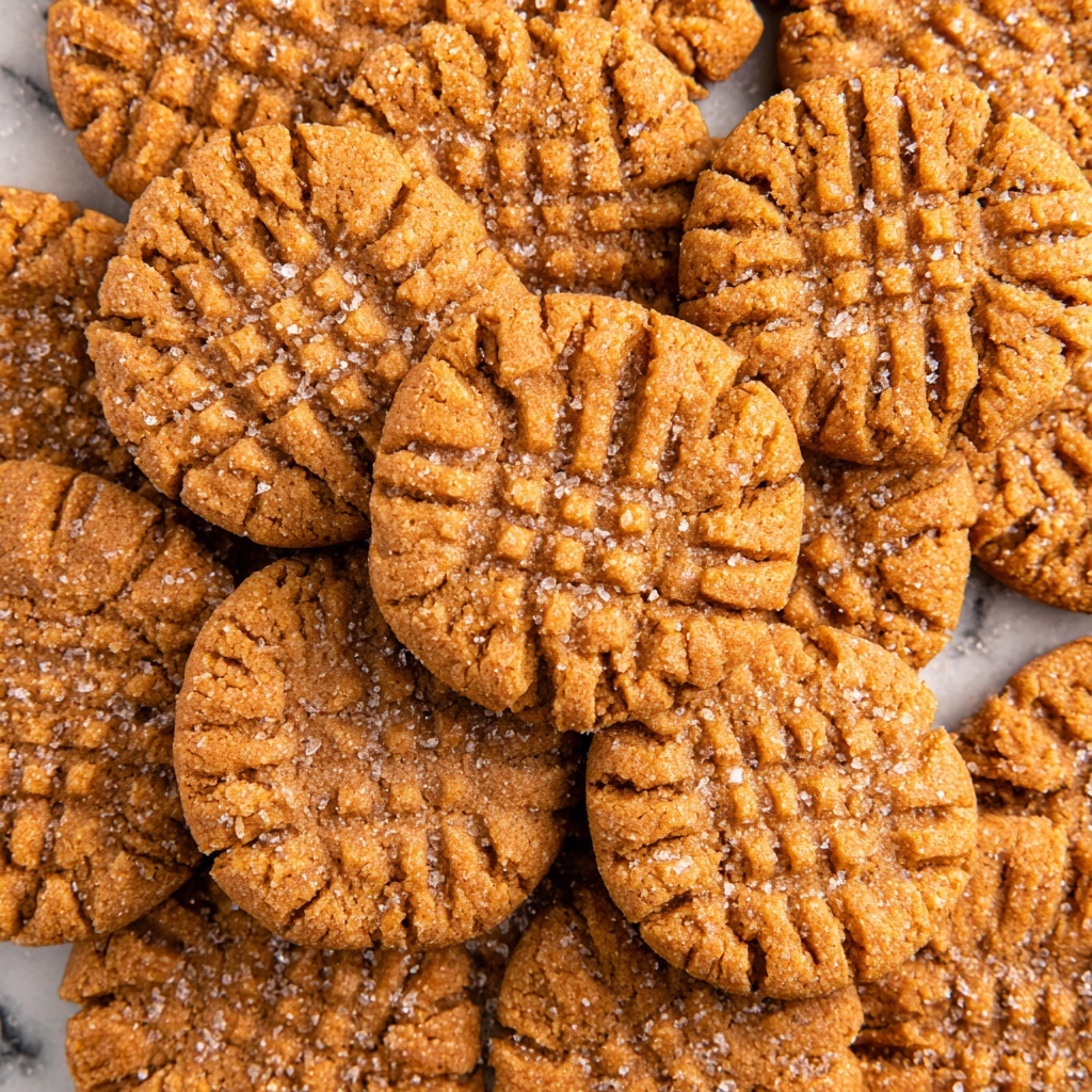 Flourless Chocolate Chip Peanut Butter Cookies Recipe - Recipe Image