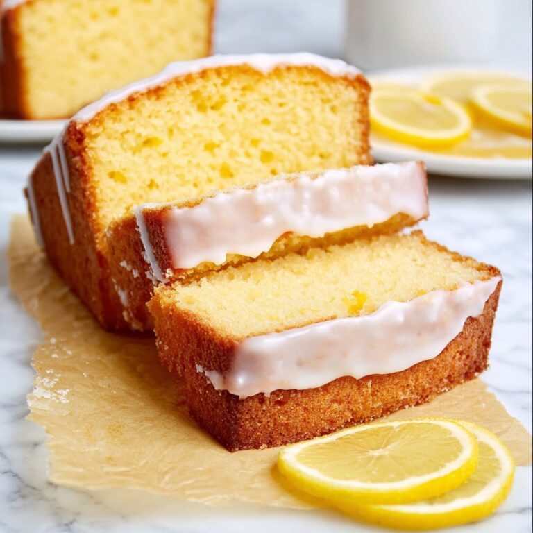 Glazed Lemon Loaf Cake Recipe