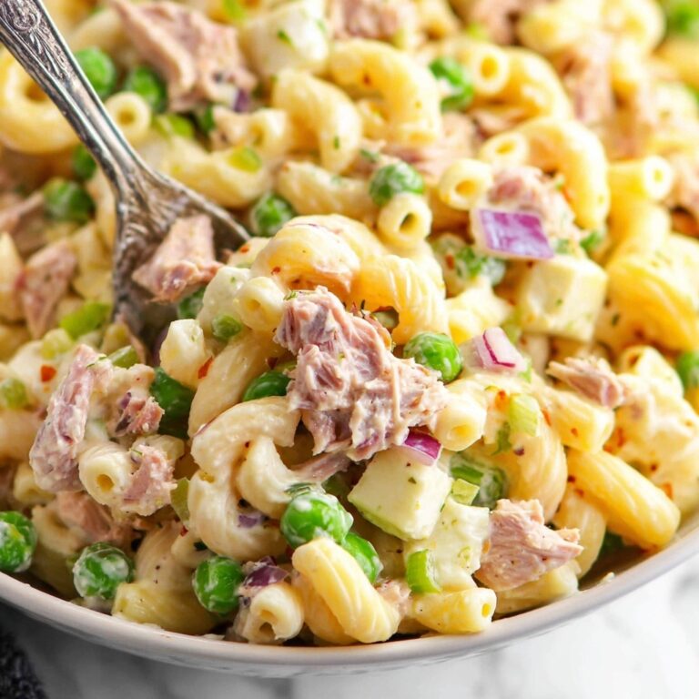 Classic Tuna Macaroni Salad Recipe