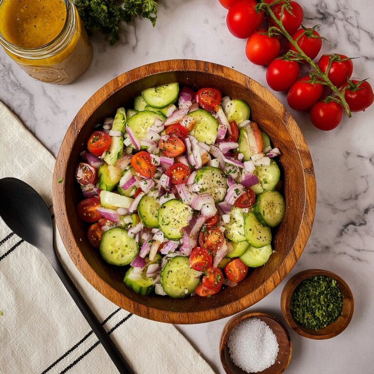 Cucumber Tomato Avocado Salad Recipe