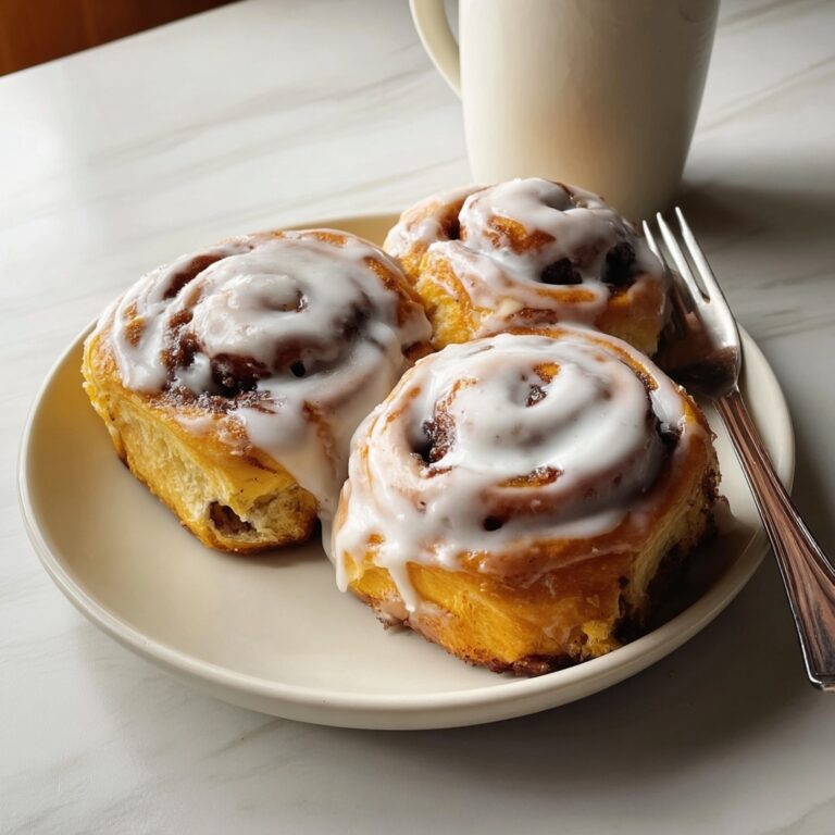 Pumpkin Cinnamon Rolls with Coffee Maple Frosting Recipe
