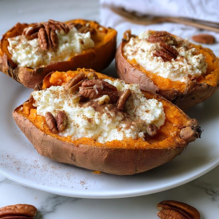 Fluffy Cinnamon Butter Baked Sweet Potato Recipe