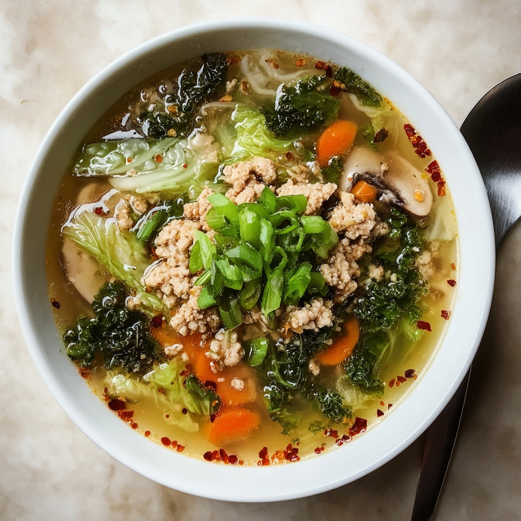 Healthy Delicious Egg Roll Soup Recipe - Recipe Image