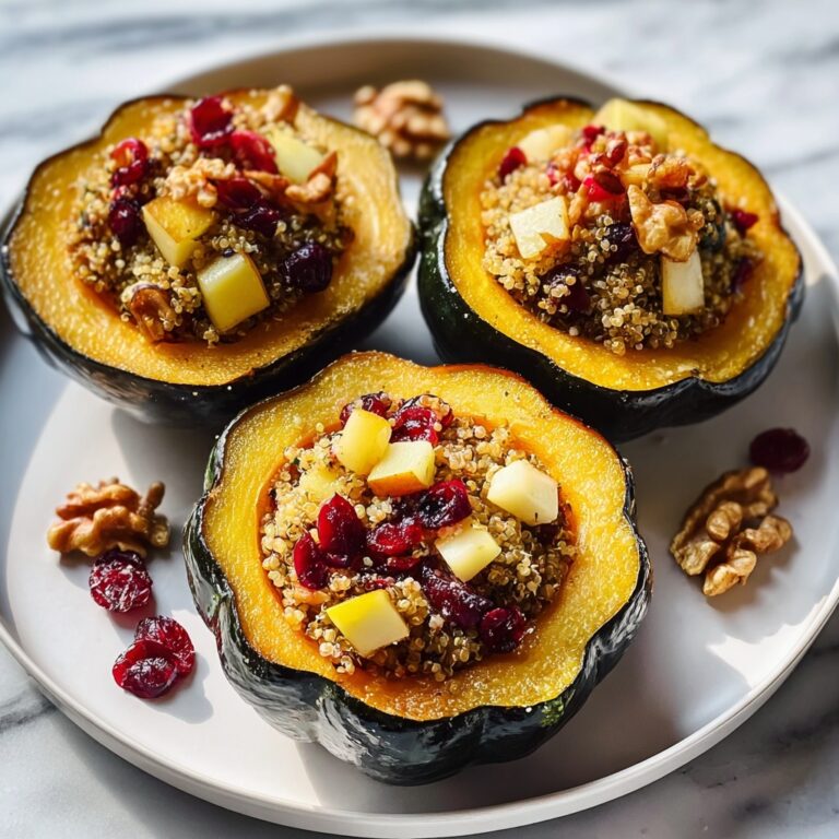Apple Stuffed Acorn Squash Recipe