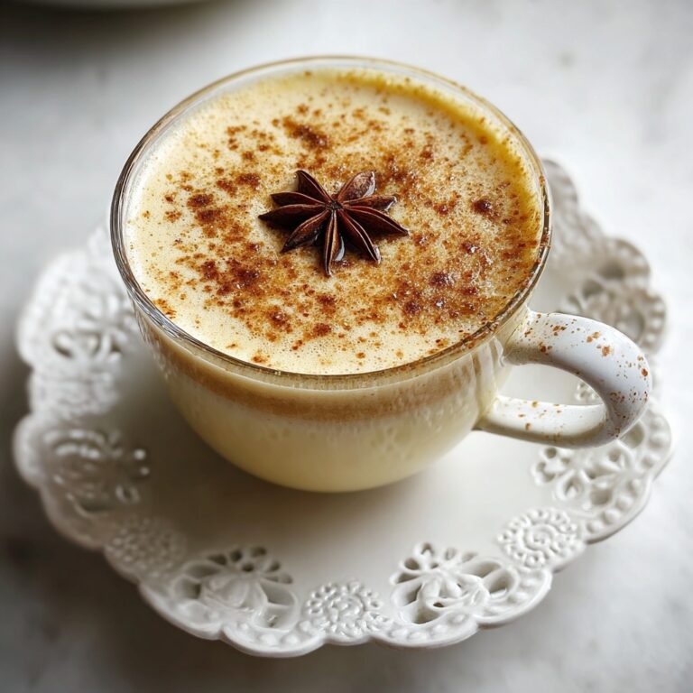 Rich and Creamy Homemade Eggnog with Nutmeg and Vanilla Recipe