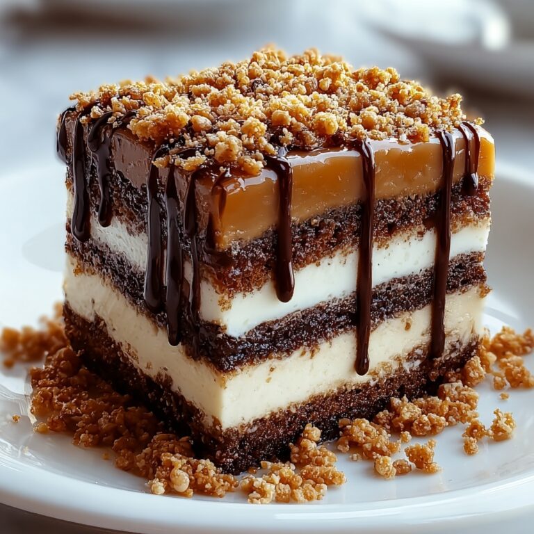 Caramel Toffee Crunch Cake Recipe