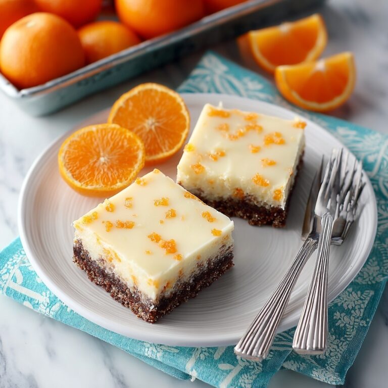 Blonde Orange Brownies Recipe