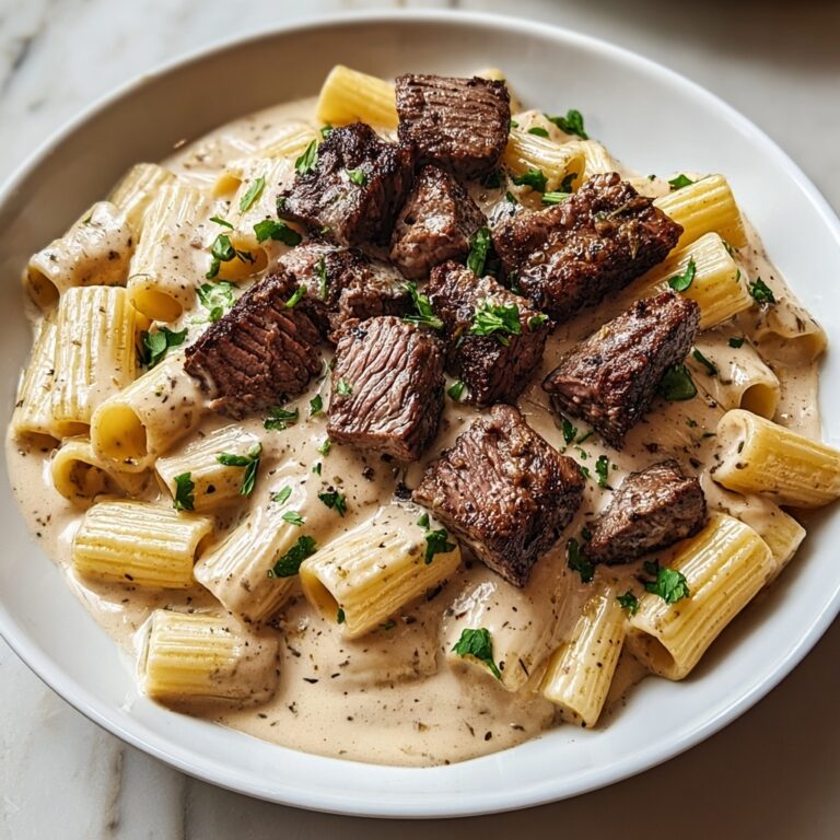 Creamy Steak Pasta Recipe