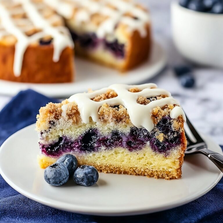 Blueberry Streusel Coffee Cake Recipe