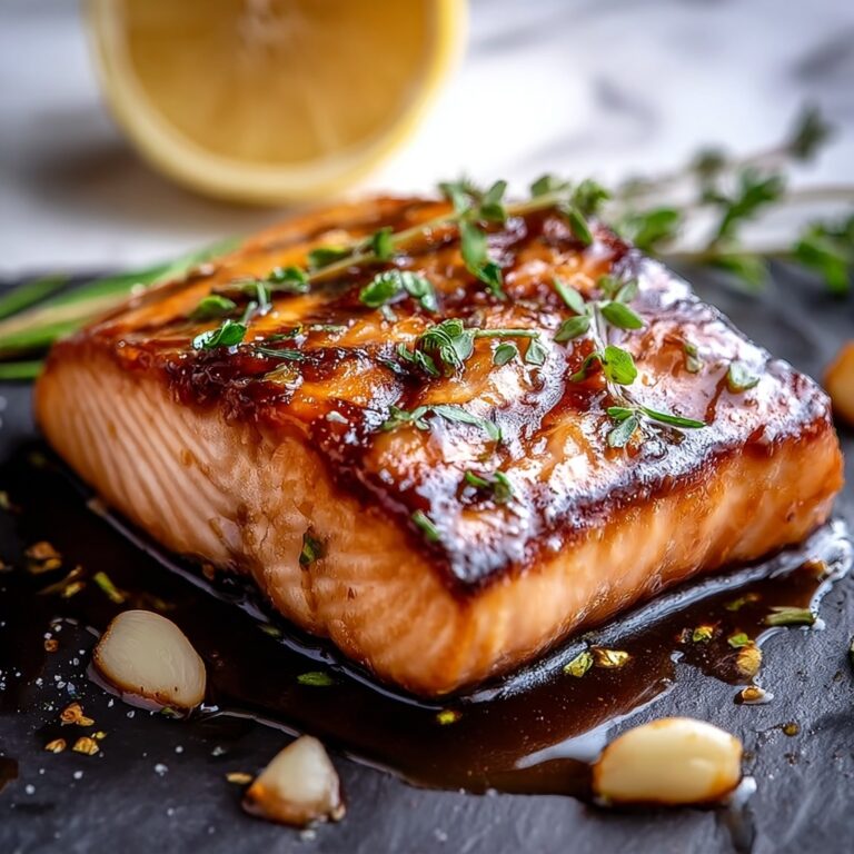 Crispy Honey Garlic Glazed Salmon Recipe