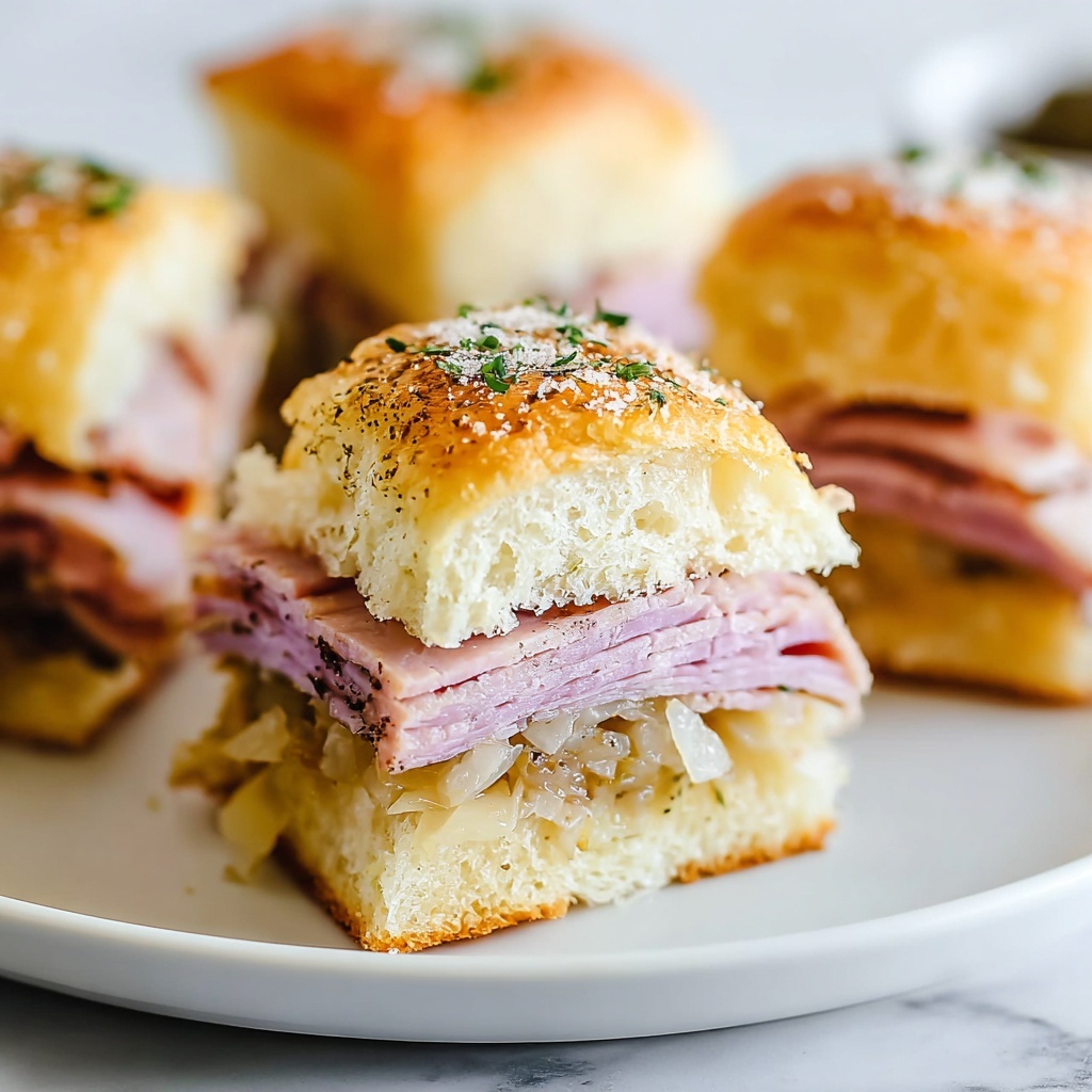Cuban Sliders Recipe - Recipe Image