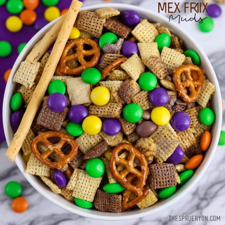 Mardi Gras Snack Mix Recipe