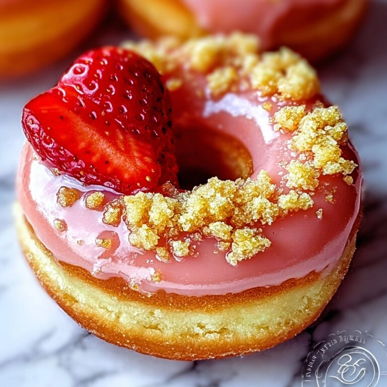 Strawberry Cheesecake Donuts Recipe