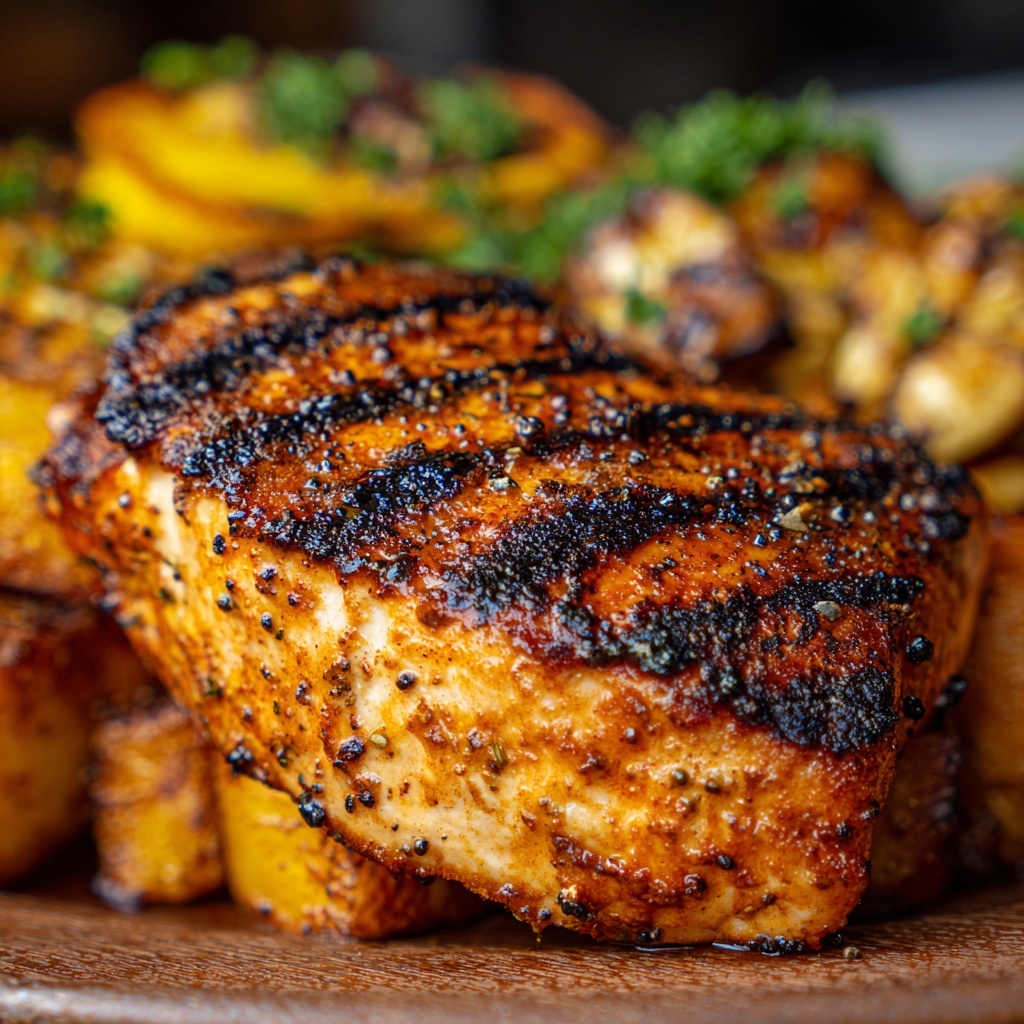 Marinated Grilled Chicken Recipe - Recipe Image