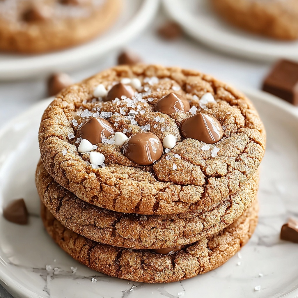Brown Butter Coffee Toffee Cookies Recipe - Recipe Image