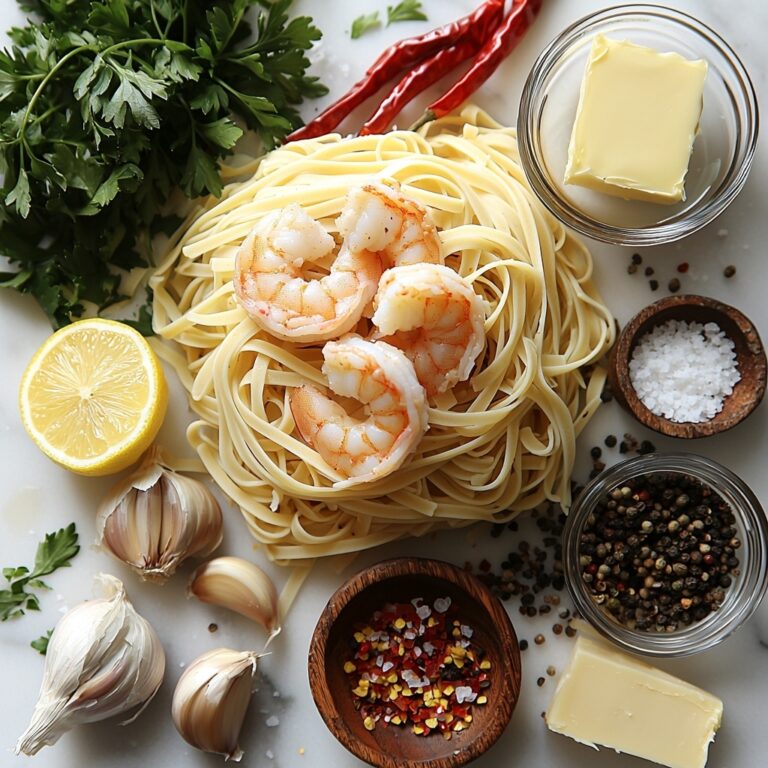 Easy Shrimp Scampi Linguine Recipe