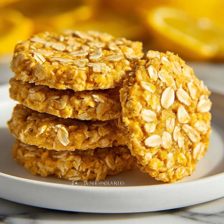 Lemon Oatmeal No-Bake Cookies Recipe