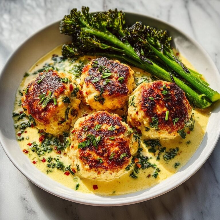 Garlic-Parmesan Chicken Bites with Sun-Dried Tomato Cajun Alfredo & Charred Broccolini Recipe