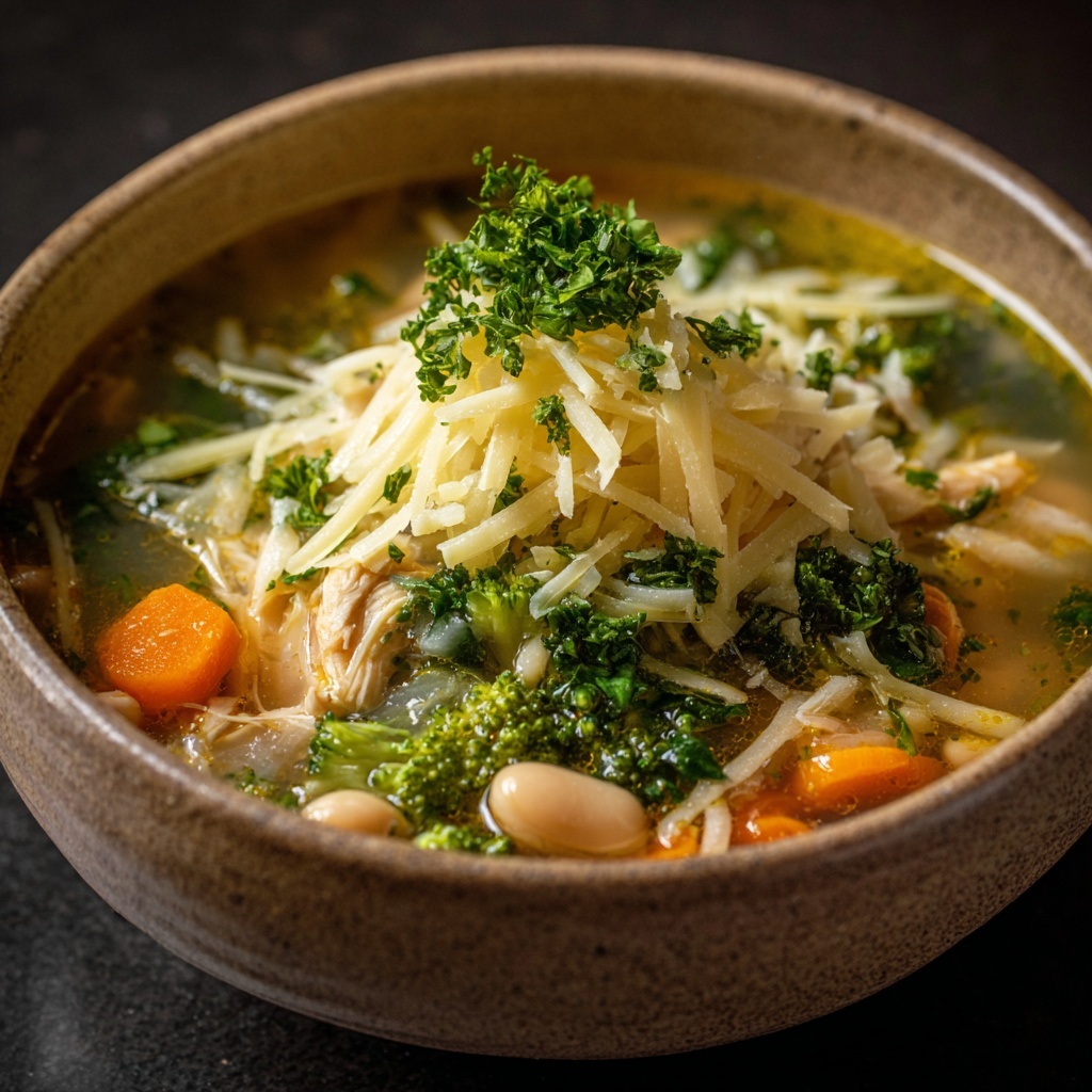Crockpot Chicken Minestrone: An Incredible Hearty Meal Recipe - Recipe Image