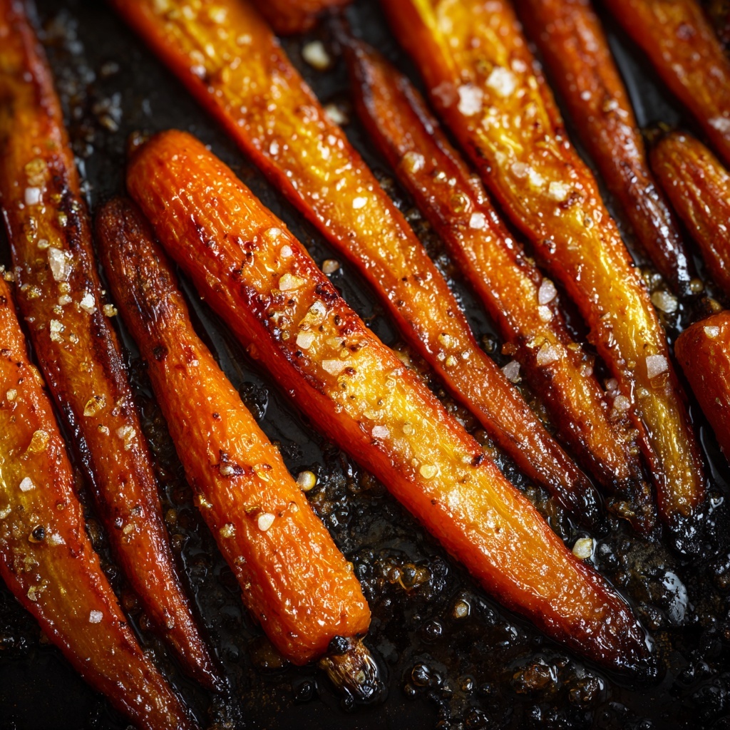 Honey Balsamic Roasted Carrots Recipe - Recipe Image