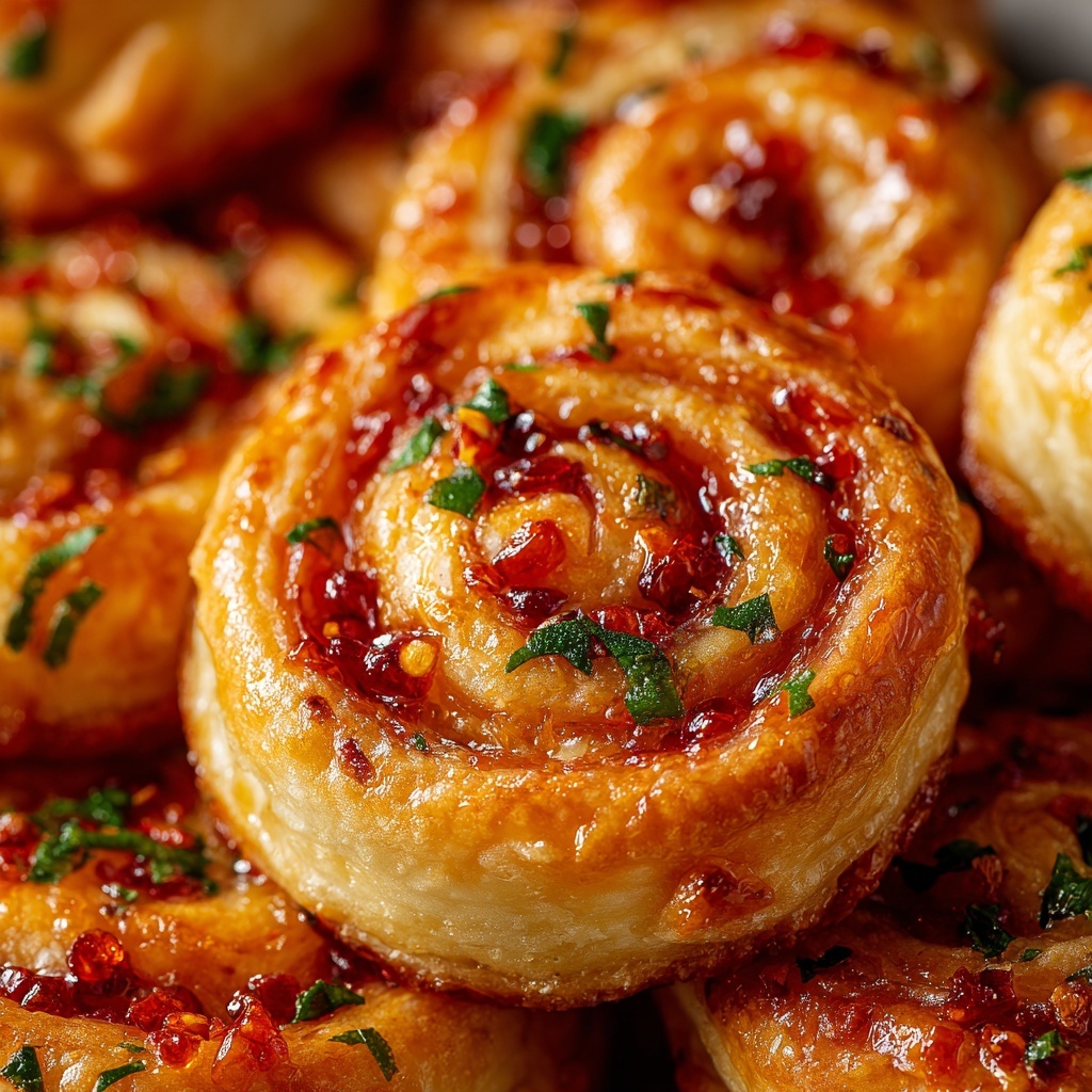 Irresistible Pepper Jelly Air Fryer Pinwheels Recipe - Recipe Image