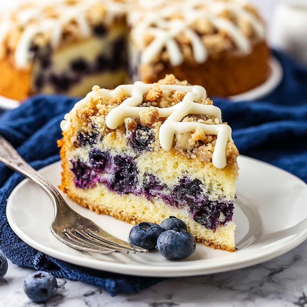 Blueberry Streusel Coffee Cake Recipe - Recipe Image
