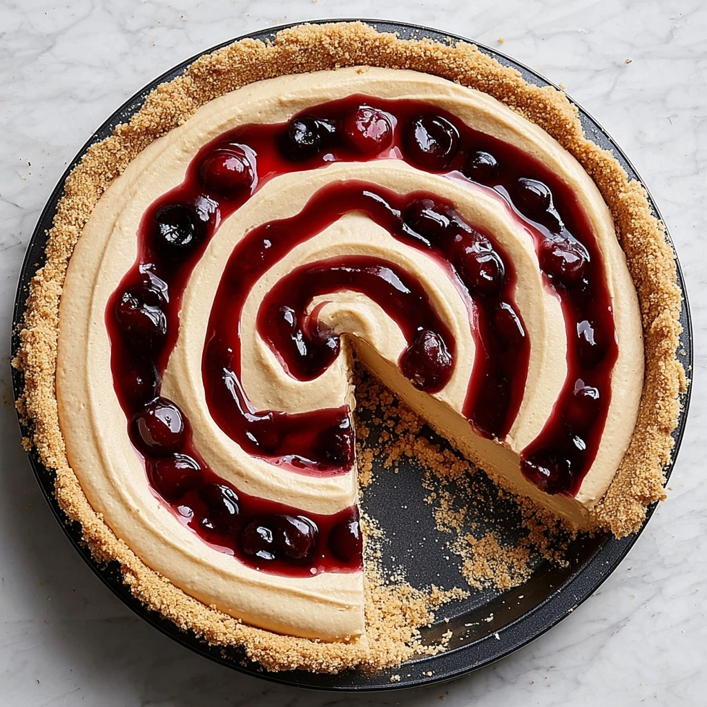 Peanut Butter and Jelly Pie Recipe - Recipe Image